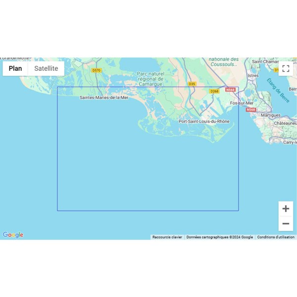 Carte marine pliée SHOM - Méditerranée - Littoral Ouest (Port-Barcarès à Marseille) - N°5 - comptoirnautique.com