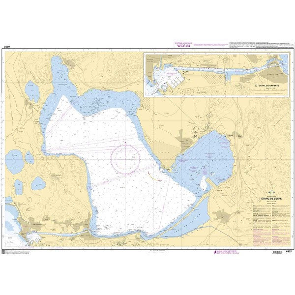 Carte marine pliée SHOM - Méditerranée - Littoral Ouest (Port-Barcarès à Marseille) - N°21 - comptoirnautique.com