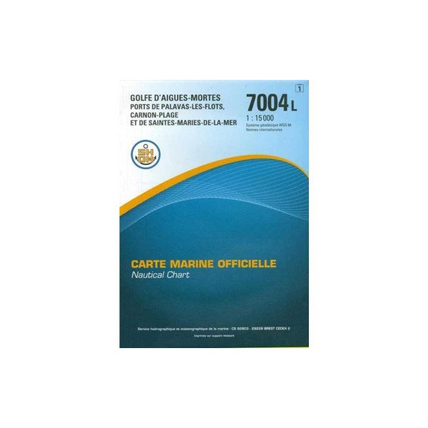 Carte marine pliée SHOM - Méditerranée - Littoral Ouest (Port-Barcarès à Marseille) - N°28 - comptoirnautique.com