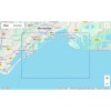 Carte marine pliée SHOM 7053L : De Sète à la Pointe de l'Espiguette zone de navigation - N°2 - comptoirnautique.com