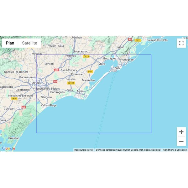 Carte marine pliée SHOM - Méditerranée - Littoral Ouest (Port-Barcarès à Marseille) - N°35 - comptoirnautique.com