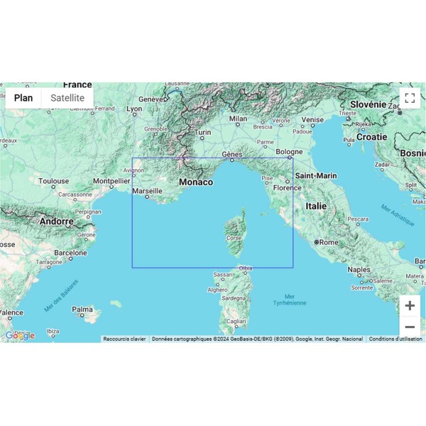 Carte marine pliée SHOM - Méditerranée - Littoral Est (Marseille à Monaco) - N°26 - comptoirnautique.com