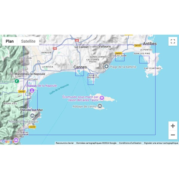 Carte marine pliée SHOM - Méditerranée - Littoral Est (Marseille à Monaco) - N°29 - comptoirnautique.com