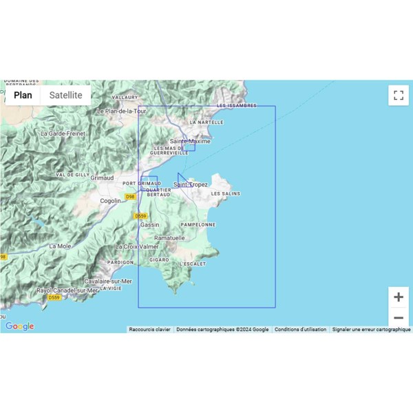 Carte marine pliée SHOM - Méditerranée - Littoral Est (Marseille à Monaco) - N°32 - comptoirnautique.com