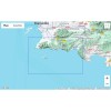 Carte marine pliée SHOM - Méditerranée - Littoral Est (Marseille à Monaco) - N°2 - comptoirnautique.com