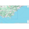 Carte marine pliée SHOM - Méditerranée - Littoral Est (Marseille à Monaco) - N°2 - comptoirnautique.com