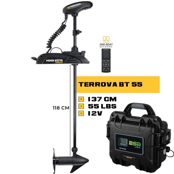 TERROVA 55 Lbs GPS motor delantero + batería 12V BSR - N°2 - comptoirnautique.com