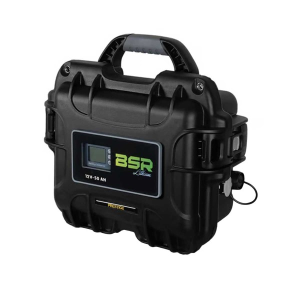 Lithium case BSR Prestige LifePo4 Gen2 12V-50A 1 output - N°1 - comptoirnautique.com