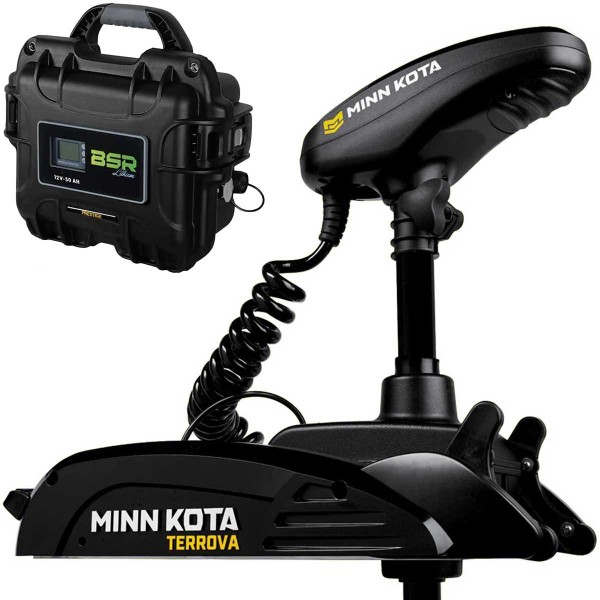 Pack moteur avant TERROVA 55 Lbs GPS + Batterie 12V BSR - N°1 - comptoirnautique.com