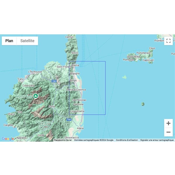 Carte marine pliée SHOM 6823L : Abords Sud de Bastia zone de navigation - N°5 - comptoirnautique.com