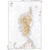 Carte marine pliée SHOM 7025L : Île de Corse dépliée - N°3 - comptoirnautique.com