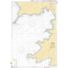 Carte marine pliée SHOM 7280L : Golfe d'Ajaccio dépliée - N°3 - comptoirnautique.com