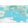 Carte marine pliée SHOM 7292L : De la Corse à la Sicile (Sicilia) et au Cap Bon (Ras at Tib) zone de navigation - N°2 - comptoirnautique.com