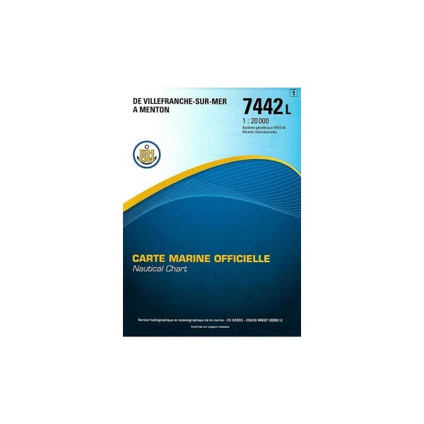 Carte marine pliée SHOM - Méditerranée Corse - Golfe de Gênes - N°55 - comptoirnautique.com