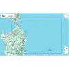 Carte marine pliée SHOM 7510L : De Capo Bellavista aux Bouches de Bonifacio zone de navigation - N°2 - comptoirnautique.com