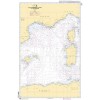 SHOM folded nautical chart - Mediterranean - East Spain - Balearic Islands - N°3 - comptoirnautique.com