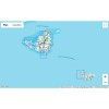 Carte marine pliée SHOM 7472L : Ports et mouillages de Saint-Martin et de Saint-Barthélemy zone de navigation - N°2 - comptoirnautique.com