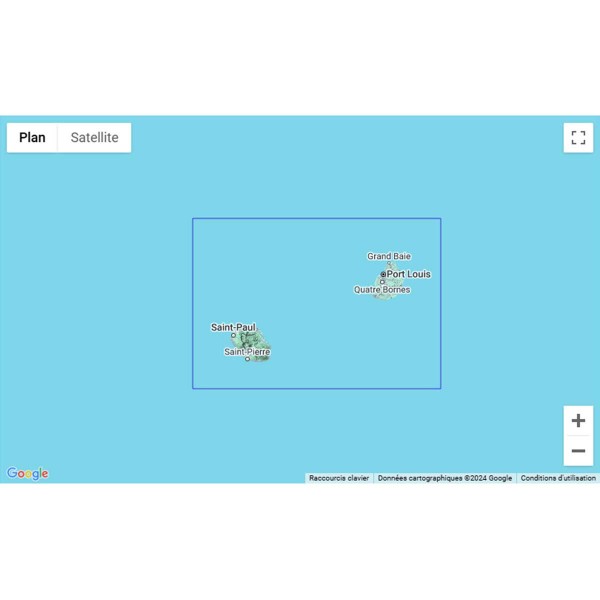 SHOM folded nautical chart - Indian Ocean - N°11 - comptoirnautique.com