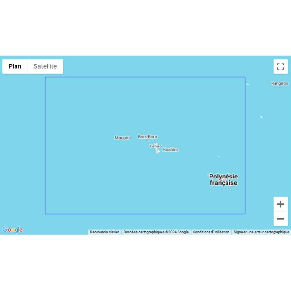 Carte marine pliée SHOM 6688L : Îles de la Société, de Manuae à Tahiti zone de navigation - N°11 - comptoirnautique.com