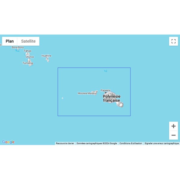 SHOM folded nautical chart - Pacific Ocean - N°17 - comptoirnautique.com