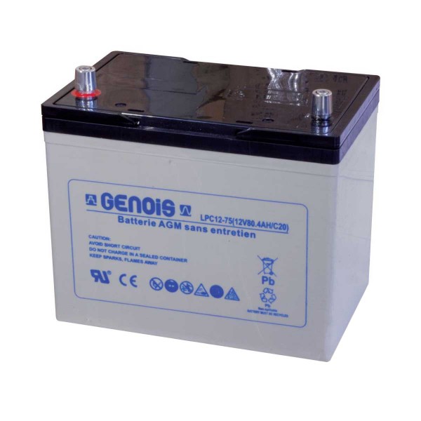 Batteria AGM 12V 80AH C20 - N°3 - comptoirnautique.com