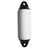 Guardabarros cilíndrico blanco / 2 anillos blancos Ø240 x L700mm - N°2 - comptoirnautique.com