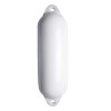 White cylindrical fender / 2 white rings Ø300 x L900mm - N°1 - comptoirnautique.com