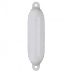 Pare-battage cylindrique Light Fenders Ø16 cm blanc