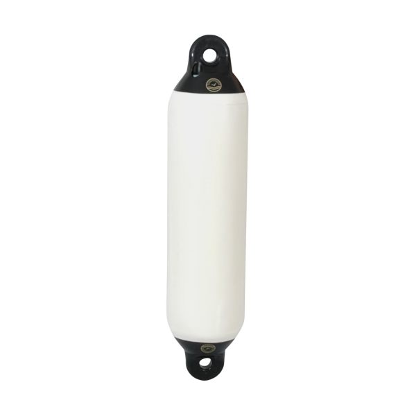 Guardabarros blanco Heavy Duty Ø150 - L. 645 mm - N°1 - comptoirnautique.com