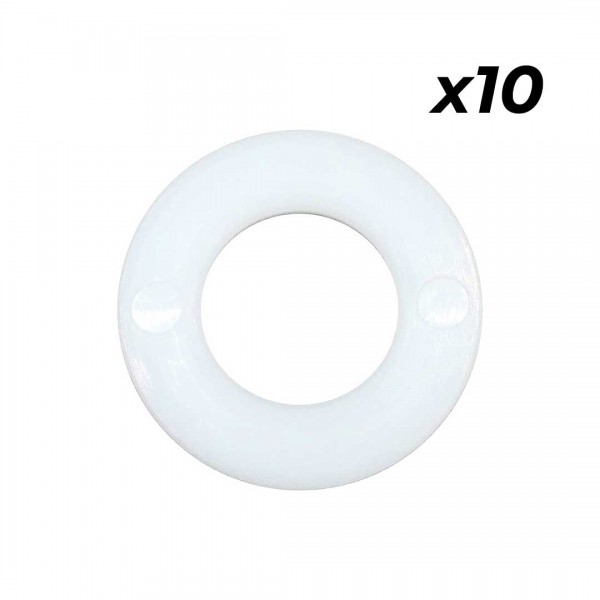 Confezione da 10 rondelle in plastica (PAR WPS) - N°1 - comptoirnautique.com