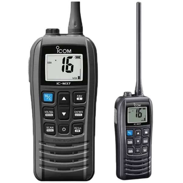 VHF portable Icom IC-M37E - N°1 - comptoirnautique.com