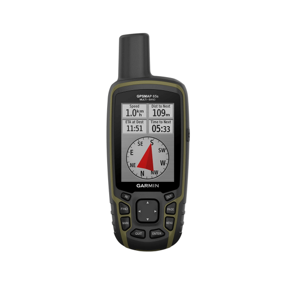 010-02451-11 - GPS portable Garmin GPSMAP 65s - N°1 - comptoirnautique.com