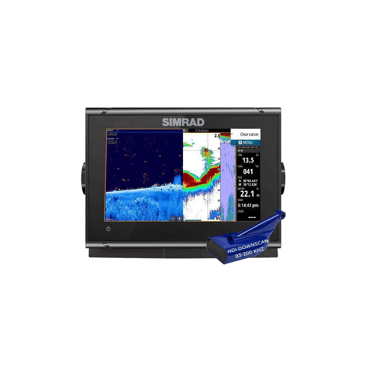 GO7 XSR + sonde TA Downscan
