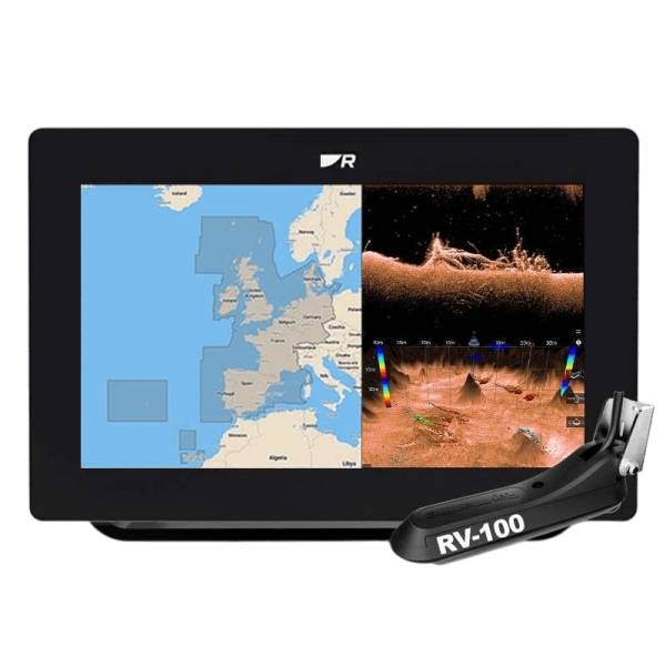 Raymarine Axiom+ 9 RV 3D + sonde RV100 + carte lighthouse Europe de l'ouest - N°16 - comptoirnautique.com