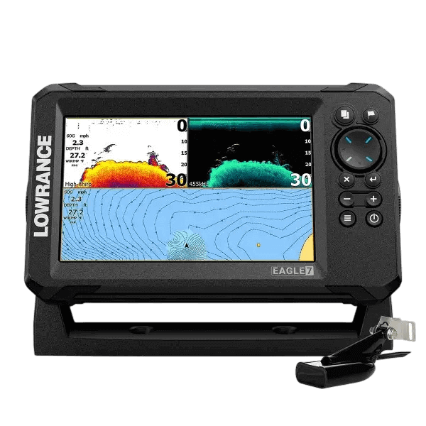 000-16308-001 - Sondeur Lowrance Eagle 7 HDI 83/200 - N°3 - comptoirnautique.com