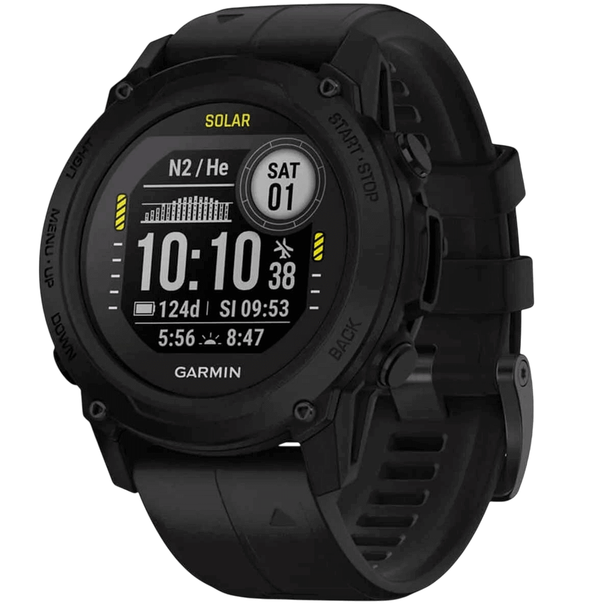 Montre de plongée Garmin Descent G1 Solar Noir montre connectée GPS - 010-02604-12