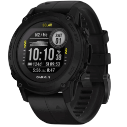 Montre de plongée Garmin Descent G1 Solar Noir montre connectée GPS - 010-02604-12