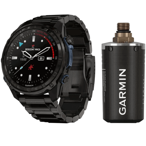 Pack montre de plongée Garmin Descent Mk3i - 51 mm + sonde Descent T2 Carbon Gray / Titane carbon gray - N°2 - comptoirnautique.com
