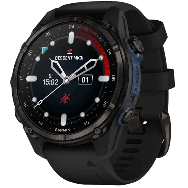 Montre de plongée Garmin Descent Mk3i - Carbon gray / noir - montre connectée GPS - N°2 - comptoirnautique.com