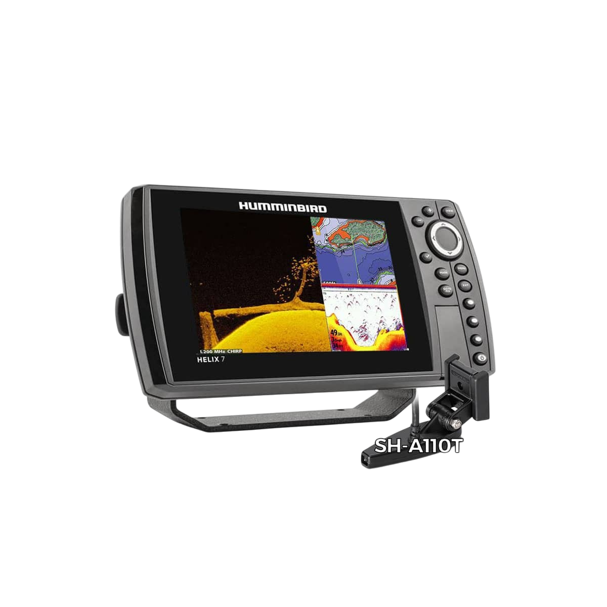 Helix 7 G4N Mega DI GPS sounder handset Humminbird