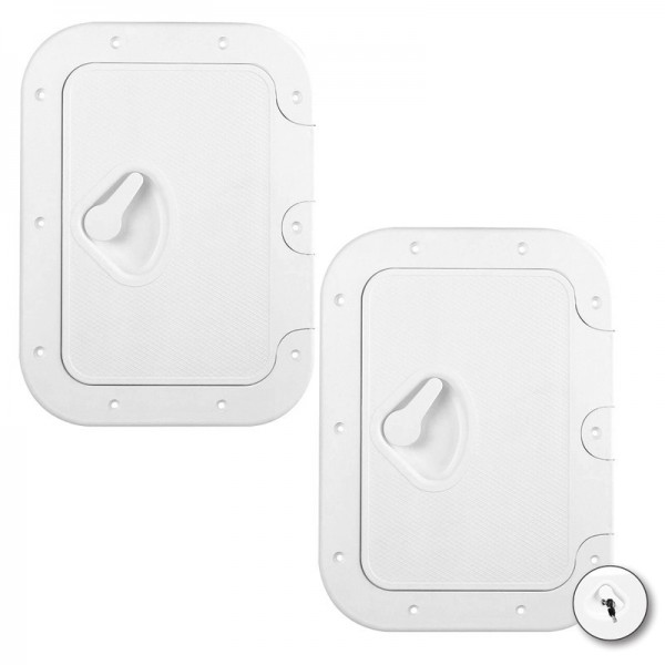 Sportello di accesso CLASSIC 275 x 375 mm - Bianco - N°1 - comptoirnautique.com