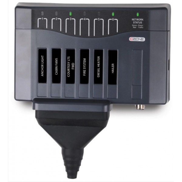 Interface de sortie (OI) avec connecteur et protection en caoutchouc - N°1 - comptoirnautique.com