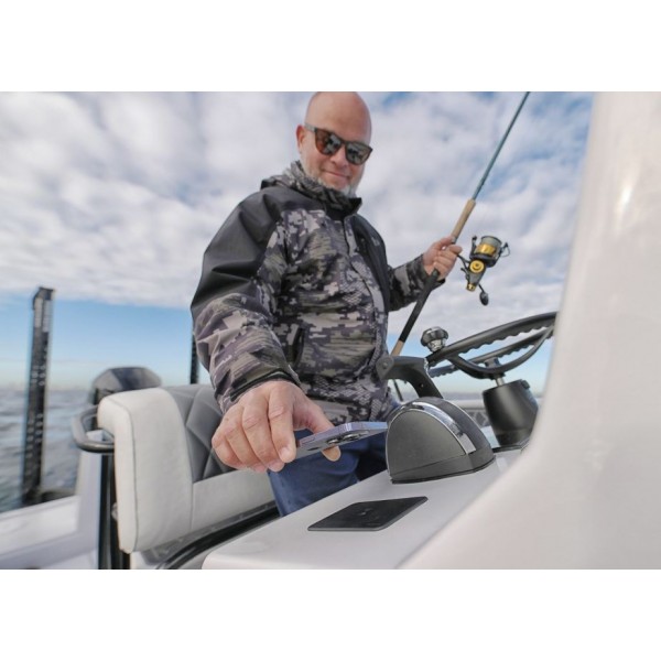 Caricabatterie impermeabile a batteria con 3 bobine - Montaggio integrato - 15W / 12-24V - N°2 - comptoirnautique.com