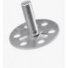 BIGHEAD M1 - Fasteners with round head threaded stud Ø 30 mm - STAINLESS STEEL (M6x25) (pack of 10)