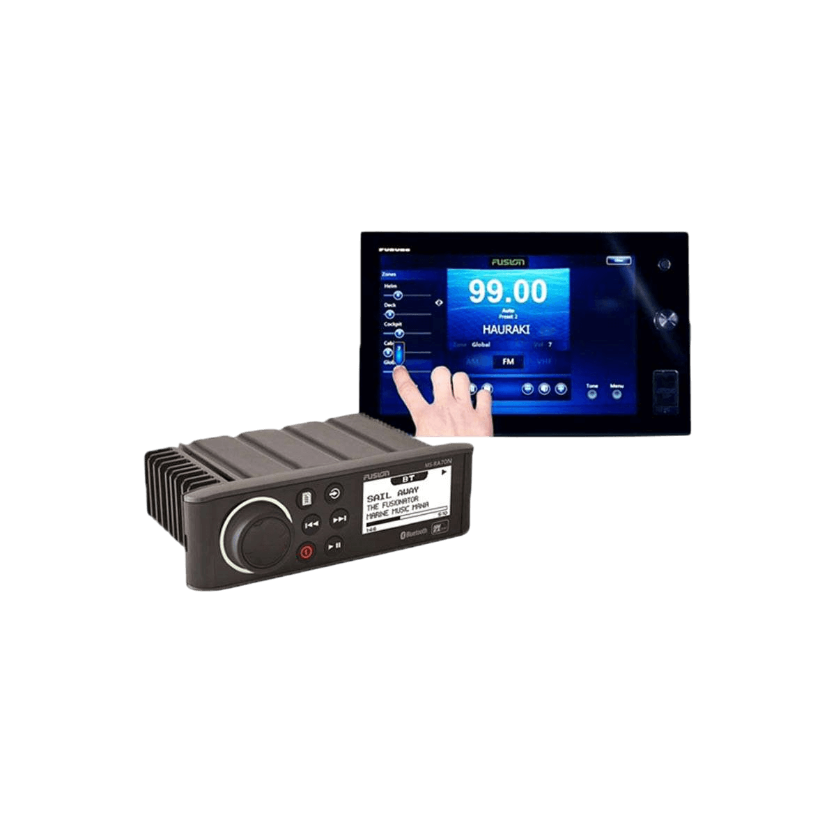 Radio marine RA70 + network NMEA2000