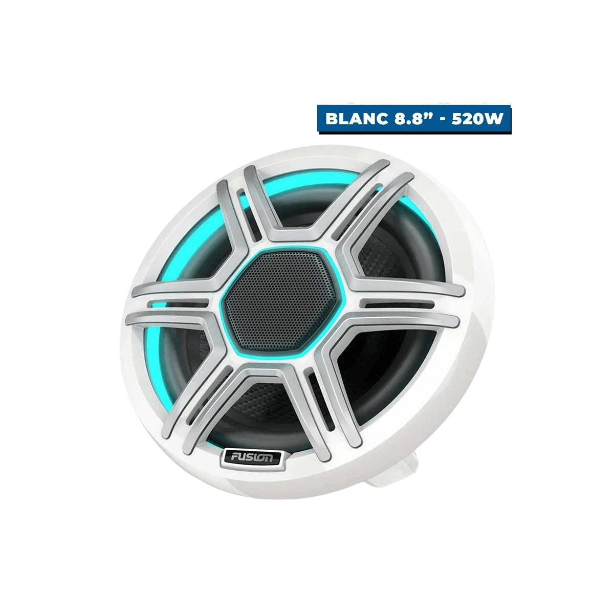 Haut-parleurs Apollo blanc 8.8" 520W