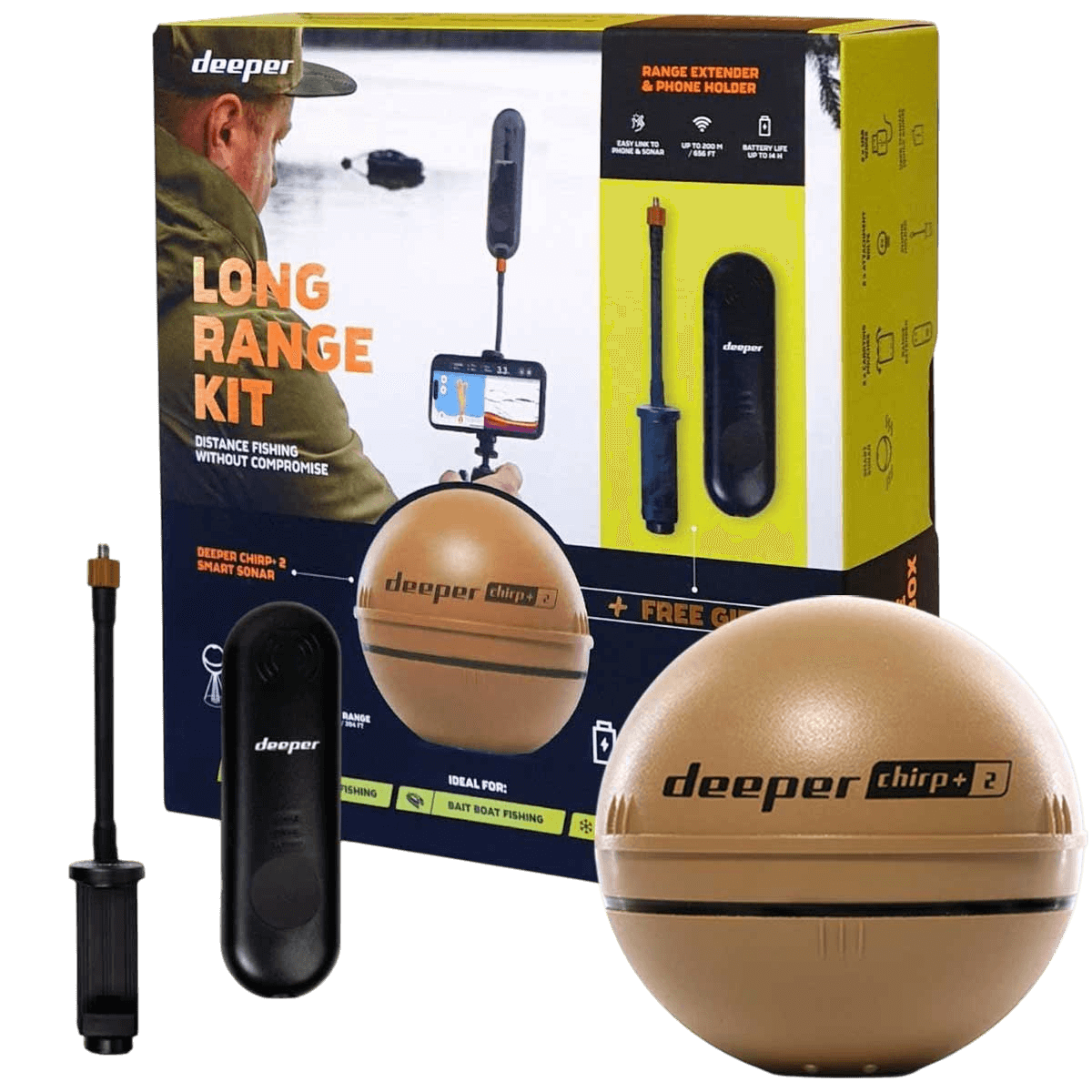 DE-PACK0524 - Pack Deeper CHIRP+2 - kit amplificateur du bord