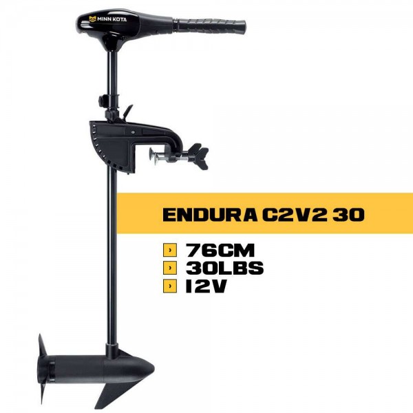 MK-1352270M - Moteur arrière Minn Kota Endura C2 V2 - 12V  30 Lbs 76 cm - N°2 - comptoirnautique.com