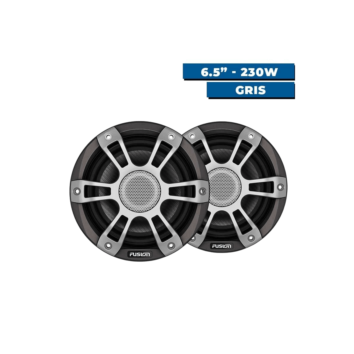Haut-parleurs Fusion Signature Serie 3i Sport 6.5 gris