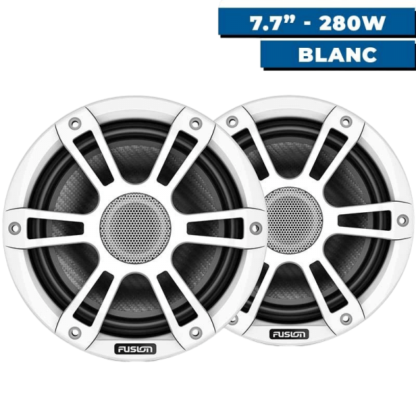 Haut-parleurs Fusion Signature Serie 3i Sport 7.7 blanc - N°3 - comptoirnautique.com